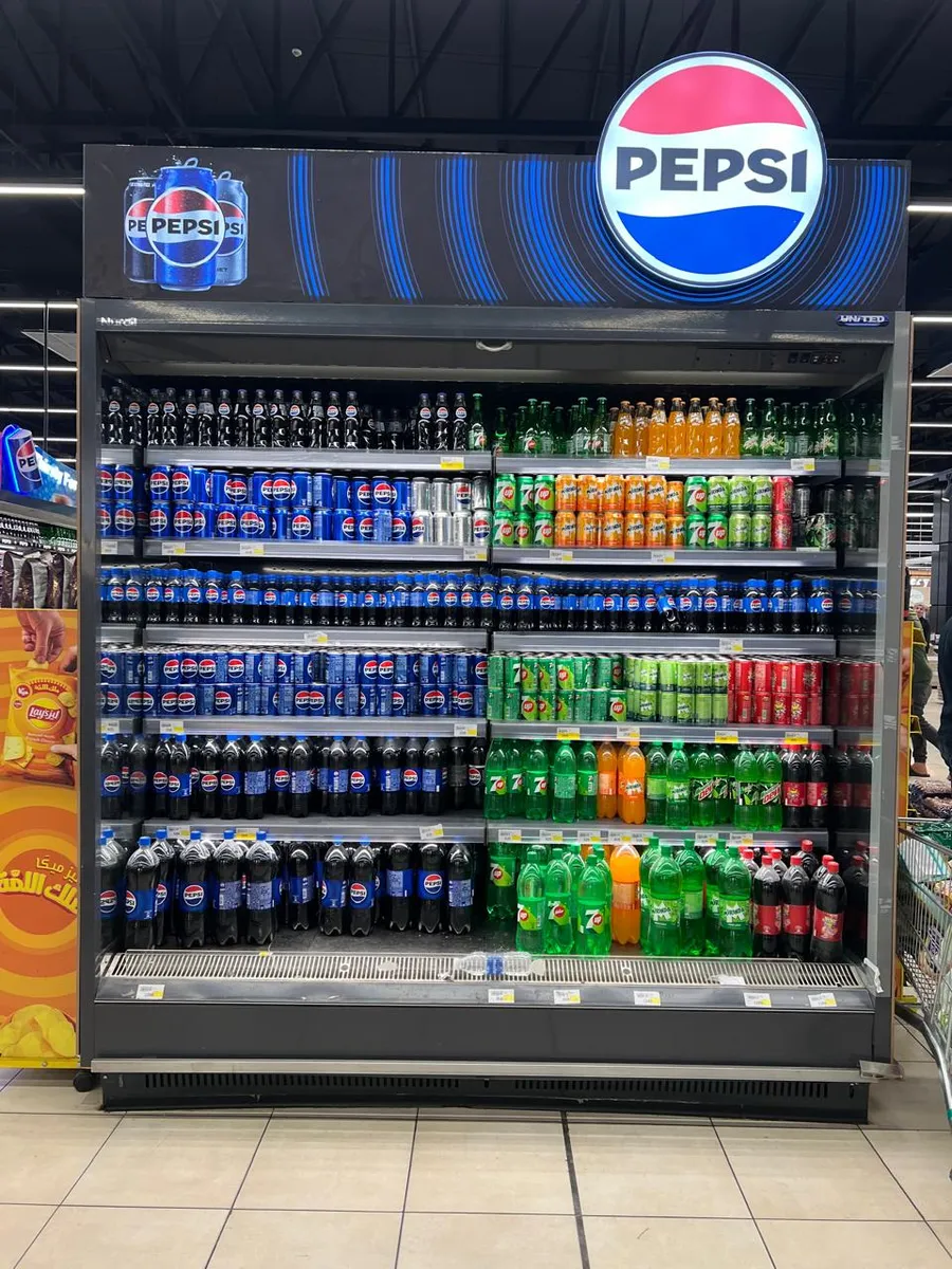 In-store branding and POS displays – hypermarket, Baghdad – Brandkom, CMS GROUP