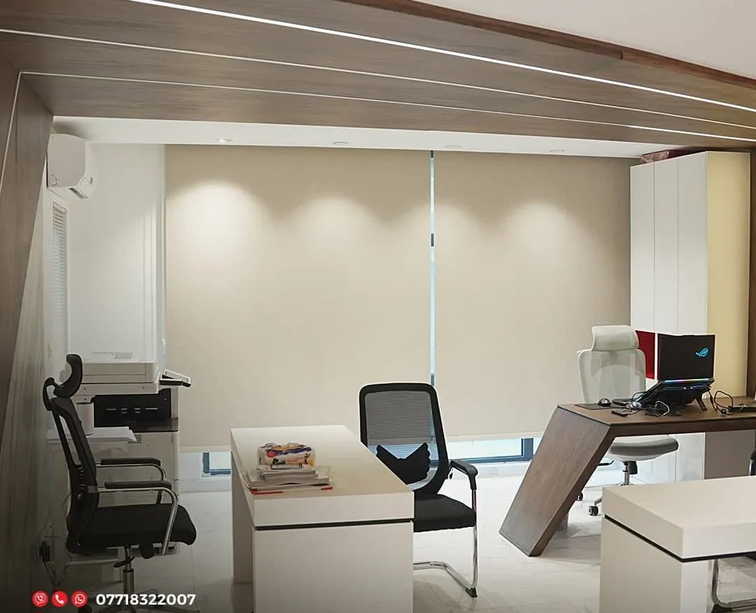 Platinum Contracting Office by Gambini – workstations and manager desk